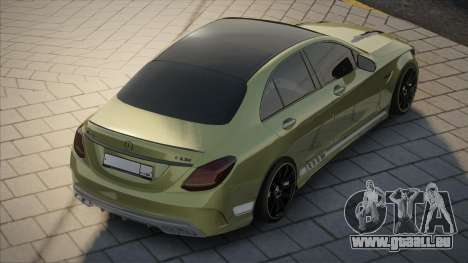 Mercedes-Benz C63s [Gold] pour GTA San Andreas