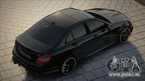 Mercedes-Benz C63 AMG [Noir] pour GTA San Andreas