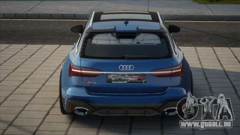 Audi RS6 2021 [Blue] pour GTA San Andreas