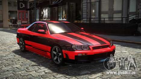 Nissan Skyline R34 E-Limited S14 für GTA 4