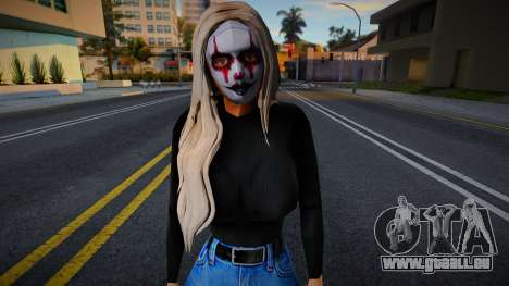 Copgrl3 Helloween für GTA San Andreas