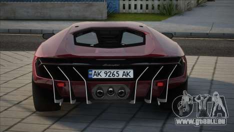 Lamborghini Centenario Ukr Plate pour GTA San Andreas