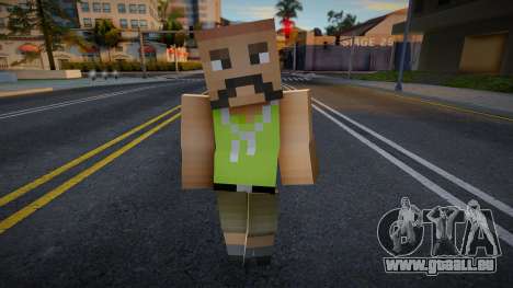 Wmyammo Minecraft Ped pour GTA San Andreas