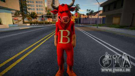 Bullworth Mascot [Bully: Scholarship Edition] für GTA San Andreas