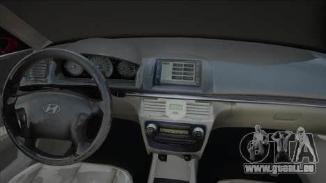 Hyundai Sonata 2009 UKR Plate für GTA San Andreas