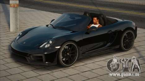 Porsche Boxster GTS [Black] pour GTA San Andreas