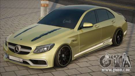 Mercedes-Benz C63s [Gold] pour GTA San Andreas