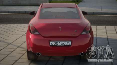 Pontiac G6 GTP für GTA San Andreas