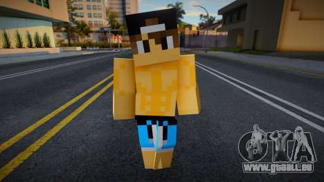 Wmybe Minecraft Ped pour GTA San Andreas