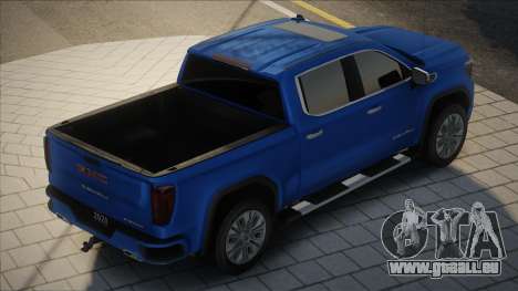 GMC Sierra Denali 2020 [Blue] für GTA San Andreas