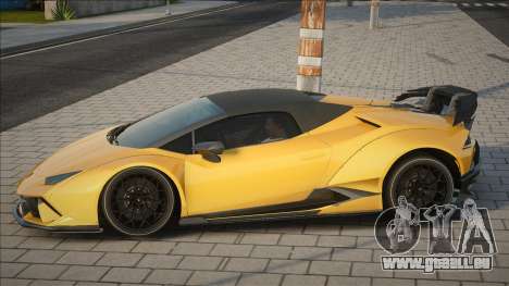 Lamborghini Huracan Tun [Yellow] pour GTA San Andreas