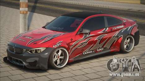 BMW M4 Coupé F82 Drift pour GTA San Andreas