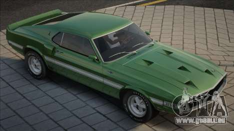 Shelby GT500 1969 [Green] pour GTA San Andreas