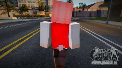 Wfycrp Minecraft Ped pour GTA San Andreas