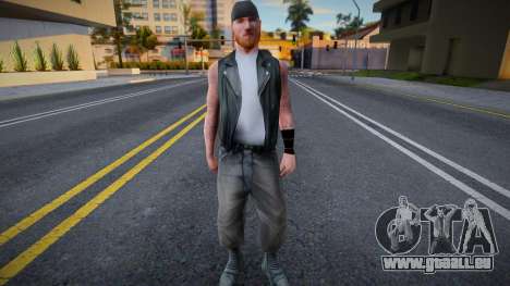 Bikera Upscaled Ped pour GTA San Andreas