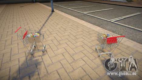 Nouveau chariot d’épicerie pour GTA San Andreas