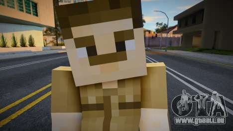 Lvpd1 Minecraft Ped pour GTA San Andreas