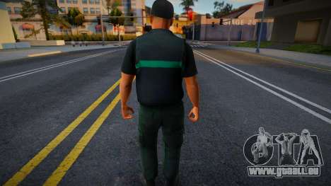 Policier en uniforme 3 pour GTA San Andreas