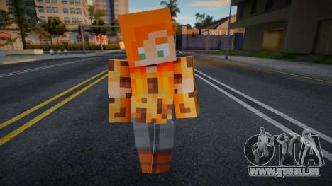 Shfypro Minecraft Ped pour GTA San Andreas