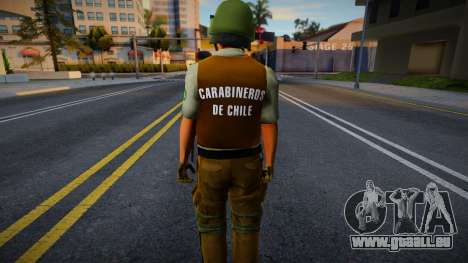 New skin cop v3 für GTA San Andreas