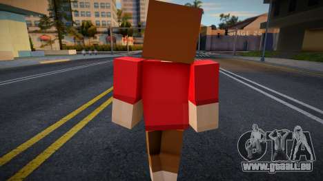 Wmost Minecraft Ped für GTA San Andreas