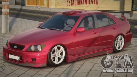 Lexus Is300 [Red] pour GTA San Andreas