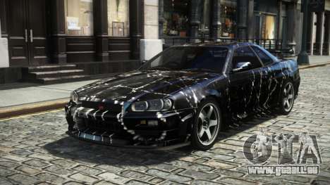 Nissan Skyline R34 E-Limited S11 pour GTA 4