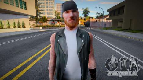 Bikera Upscaled Ped pour GTA San Andreas