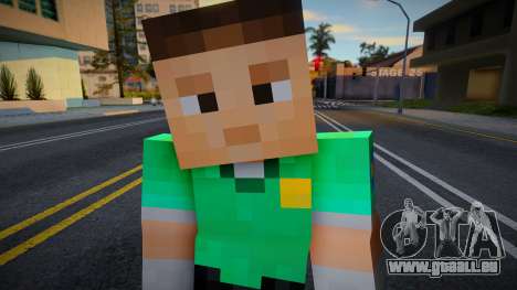 Sfemt1 Minecraft Ped pour GTA San Andreas