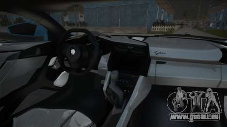 W Motors Lykan HyperSport Ukr Plate für GTA San Andreas