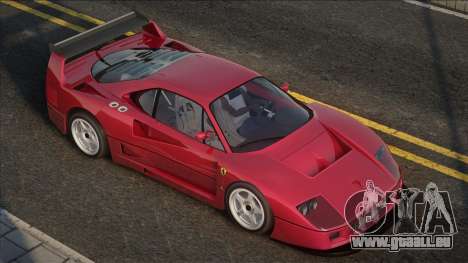 Ferrari F40 [CCD] pour GTA San Andreas