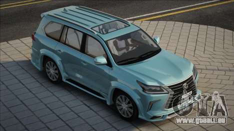 Lexus LX570 UKR Plate pour GTA San Andreas