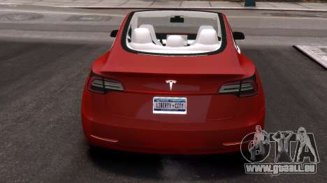 2018 Tesla Model 3 High Quality für GTA 4