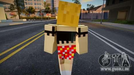 Wfypro Minecraft Ped pour GTA San Andreas