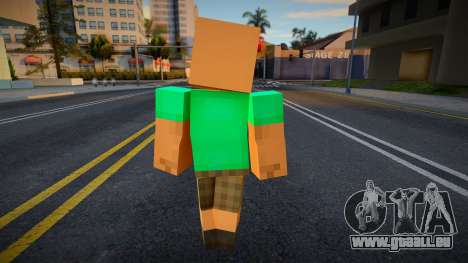 Shmycr Minecraft Ped pour GTA San Andreas