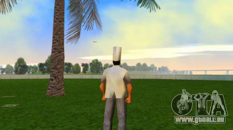 Chef Upscaled Ped für GTA Vice City