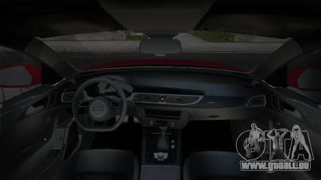 Audi RS6 Avant UKR Plate pour GTA San Andreas