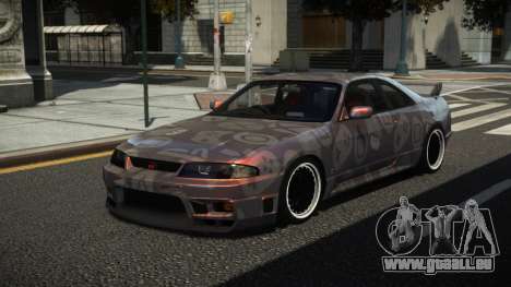 Nissan Skyline R33 G-Sports S5 pour GTA 4