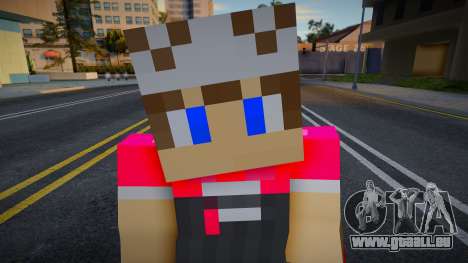 Wmyro Minecraft Ped für GTA San Andreas