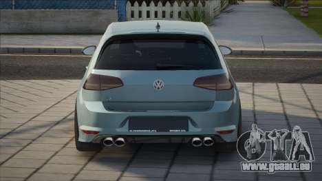 Volkswagen Golf R [Light Blue] pour GTA San Andreas