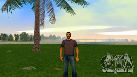 Remastered Custom Tommy [ESRGAN] Player8 pour GTA Vice City