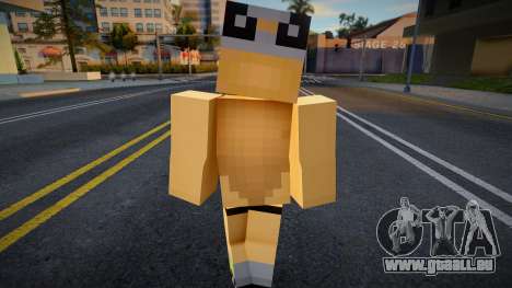 Wfyro Minecraft Ped pour GTA San Andreas