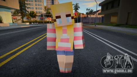 Wfyjg Minecraft Ped pour GTA San Andreas
