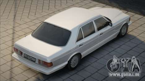 Mercedes-Benz W126 560 SEL [White] pour GTA San Andreas