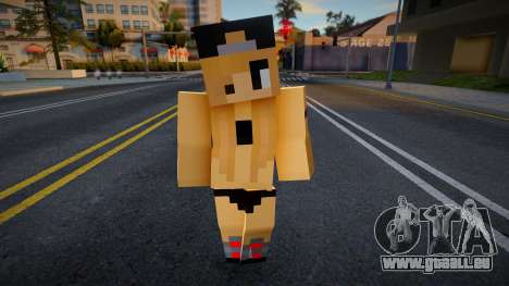 Wfyro Minecraft Ped pour GTA San Andreas