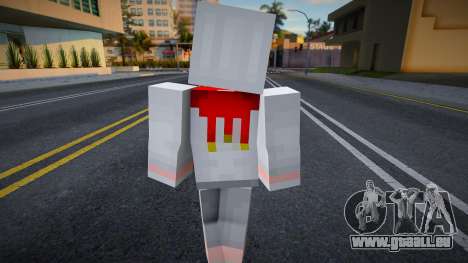 Wfost Minecraft Ped pour GTA San Andreas
