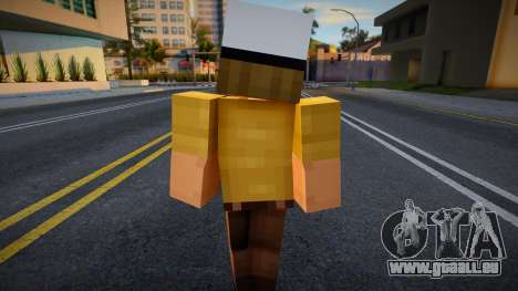 Lvpdm1 Minecraft Ped pour GTA San Andreas