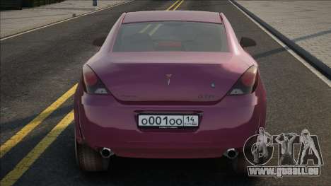 Pontiac G6 GTP CCD pour GTA San Andreas