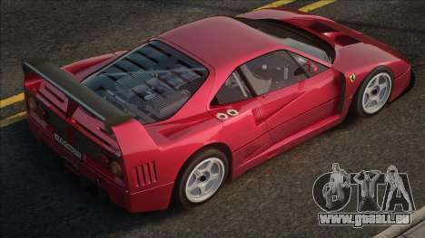 Ferrari F40 [CCD] für GTA San Andreas