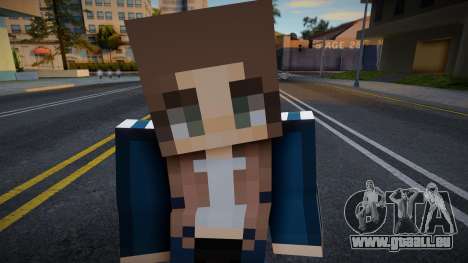 Nurgrl3 Minecraft Ped für GTA San Andreas